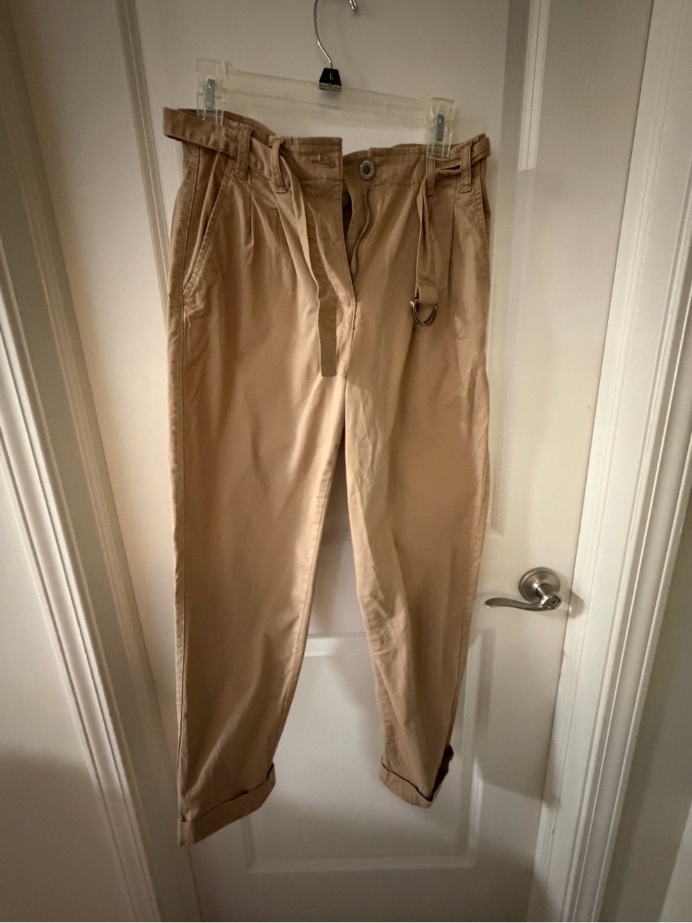 Cotton On Women's Straight Leg Pants in Tan